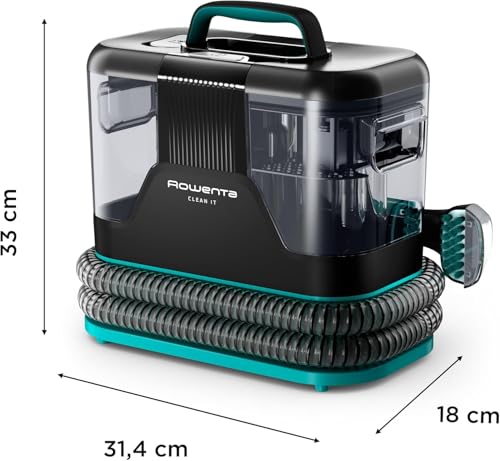 Rowenta Clean It – Aspirador de tapicerías 750W para mascotas, coche y alfombras