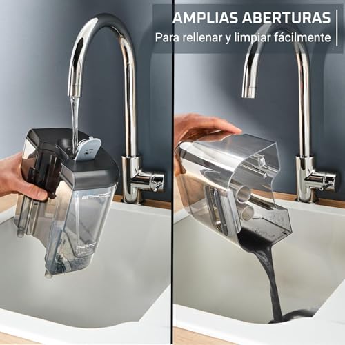 Rowenta Clean It – Aspirador de tapicerías 750W para mascotas, coche y alfombras