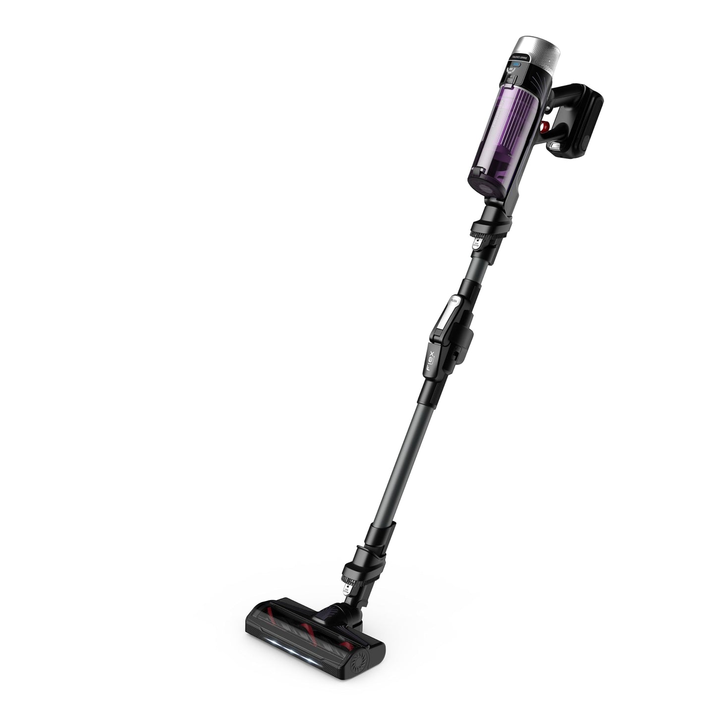 Rowenta Xforce Flex 9.60 – Aspirador sin cable 200 W con tubo Flex y filtro 99,9 %