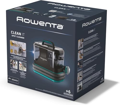 Rowenta Clean It – Aspirador de tapicerías 750W para mascotas, coche y alfombras