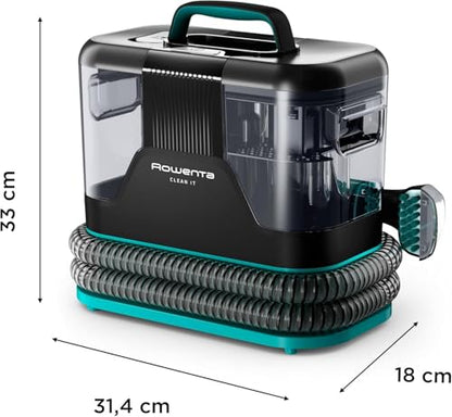 Rowenta Clean It – Aspirador de tapicerías 750W para mascotas, coche y alfombras