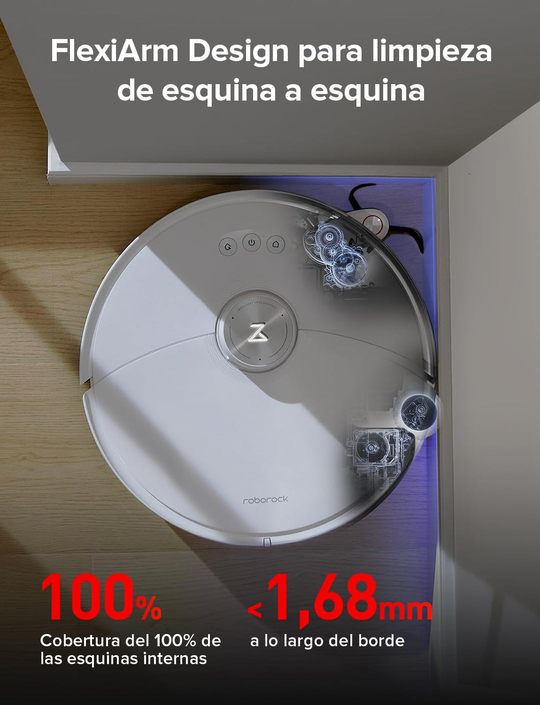 Roborock S8 MaxV Ultra – Robot aspirador 10.000 Pa con fregado, base todo en uno y AI 2.0