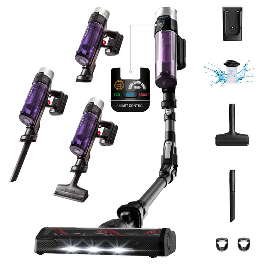 Rowenta Xforce Flex 9.60 – Aspirador sin cable 200 W con tubo Flex y filtro 99,9 %
