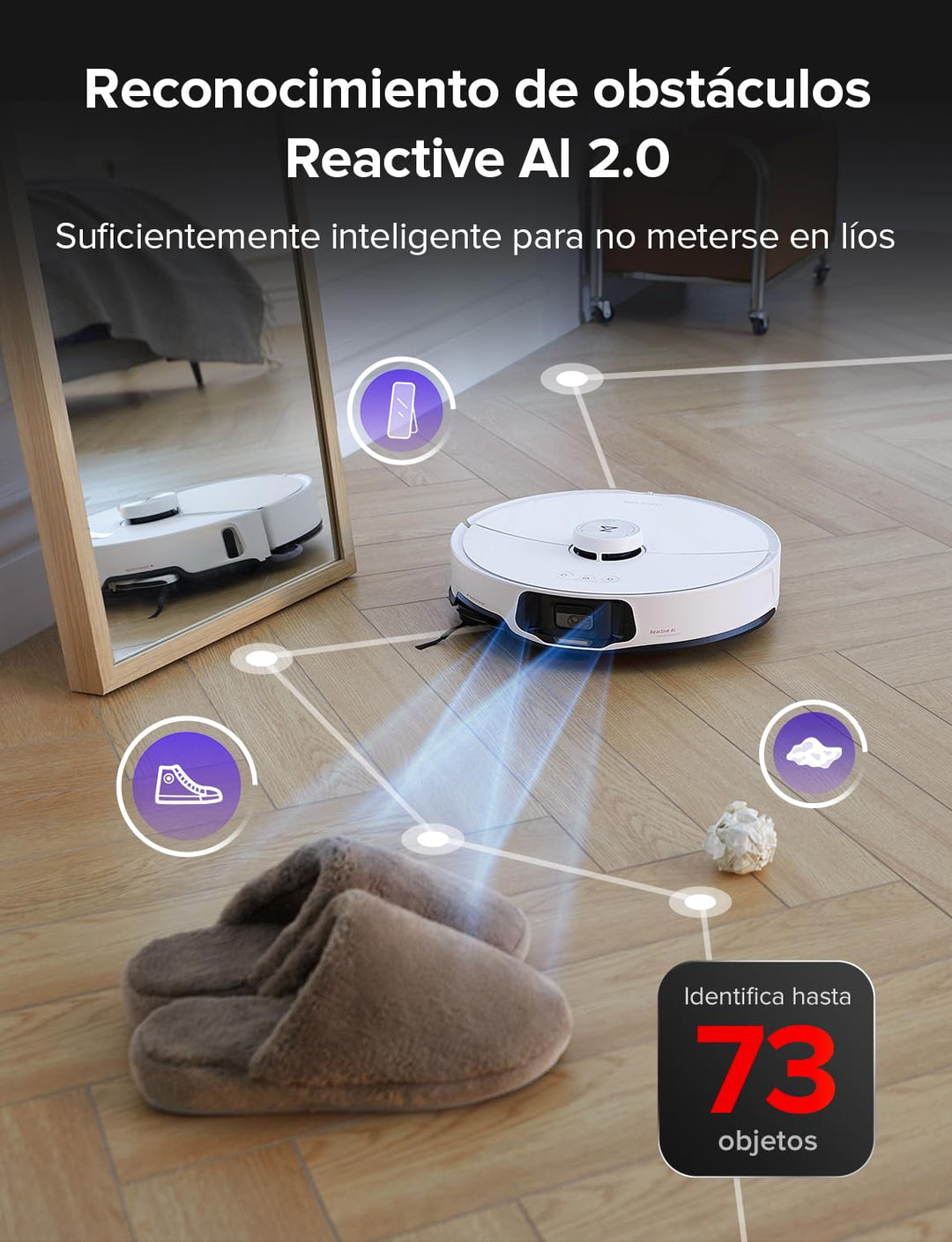 Roborock S8 MaxV Ultra – Robot aspirador 10.000 Pa con fregado, base todo en uno y AI 2.0